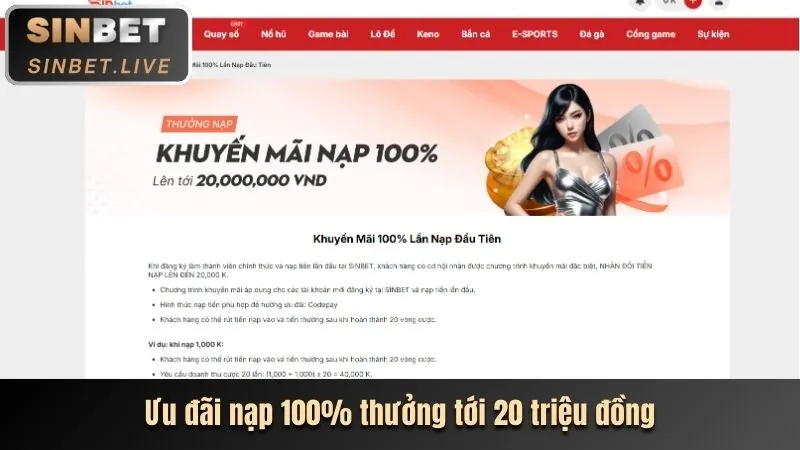 Giao diện nạp và rút tiền an toàn tại good 88